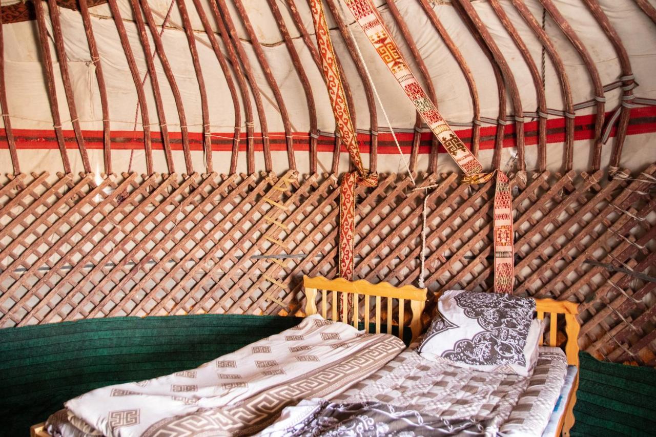 מלון Taldy Aidar Yurt Camp מראה חיצוני תמונה